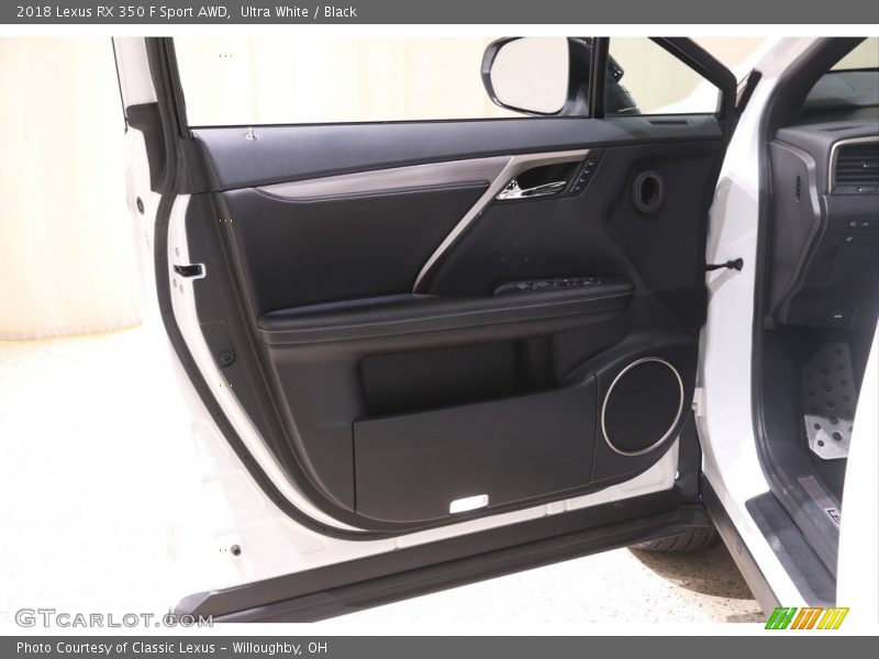 Ultra White / Black 2018 Lexus RX 350 F Sport AWD