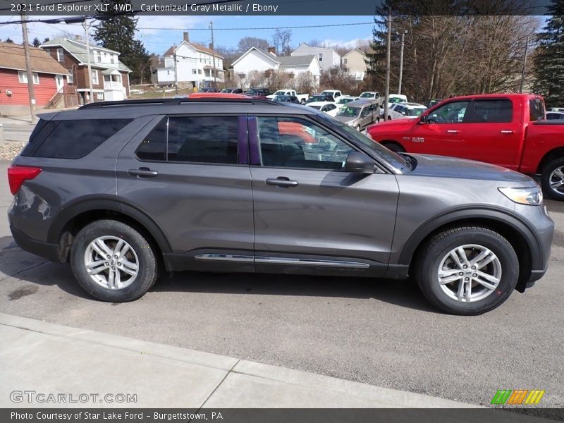 Carbonized Gray Metallic / Ebony 2021 Ford Explorer XLT 4WD