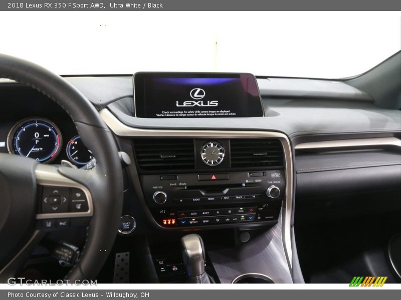 Ultra White / Black 2018 Lexus RX 350 F Sport AWD
