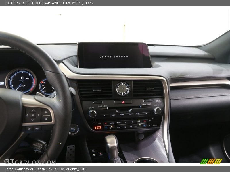 Ultra White / Black 2018 Lexus RX 350 F Sport AWD