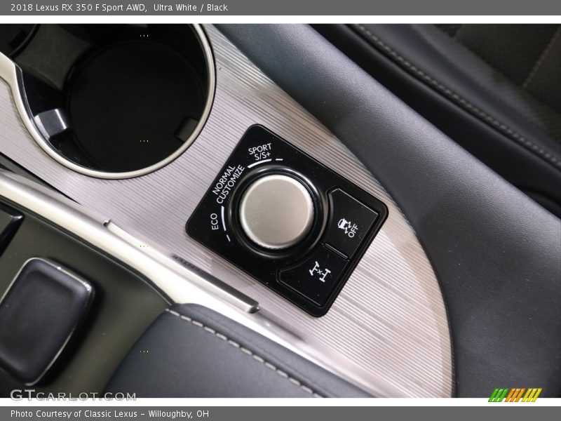 Ultra White / Black 2018 Lexus RX 350 F Sport AWD