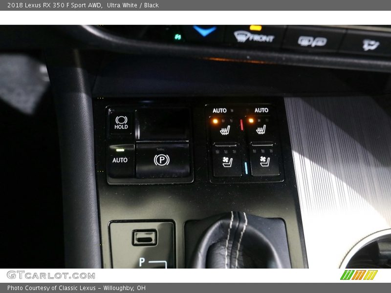 Ultra White / Black 2018 Lexus RX 350 F Sport AWD