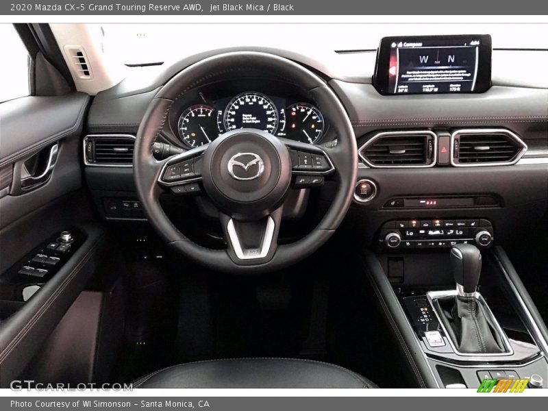 Jet Black Mica / Black 2020 Mazda CX-5 Grand Touring Reserve AWD