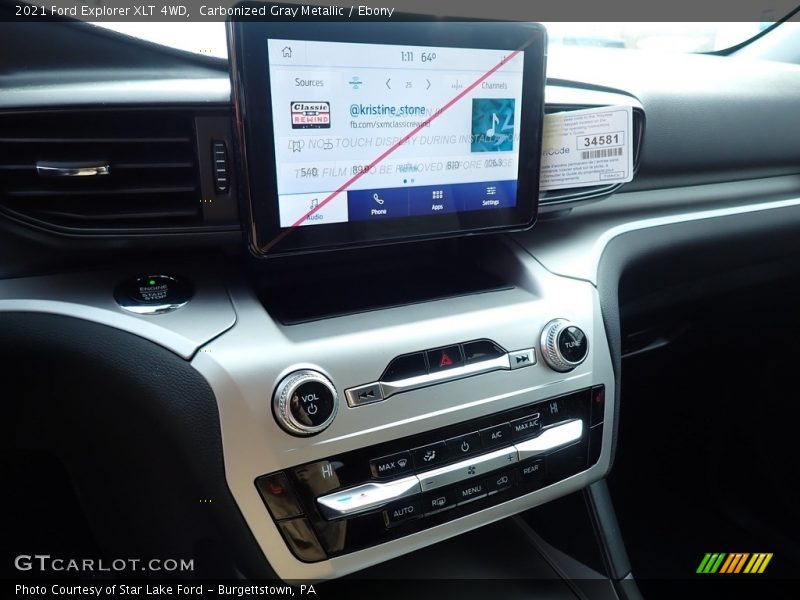 Carbonized Gray Metallic / Ebony 2021 Ford Explorer XLT 4WD