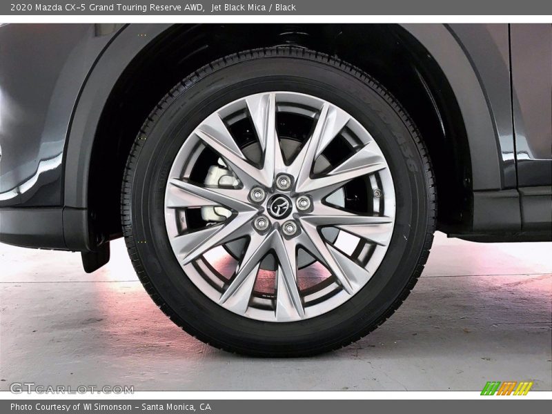 Jet Black Mica / Black 2020 Mazda CX-5 Grand Touring Reserve AWD
