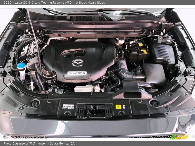 Jet Black Mica / Black 2020 Mazda CX-5 Grand Touring Reserve AWD