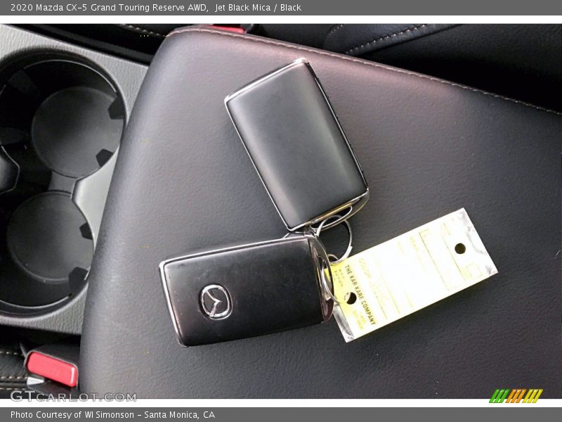 Jet Black Mica / Black 2020 Mazda CX-5 Grand Touring Reserve AWD