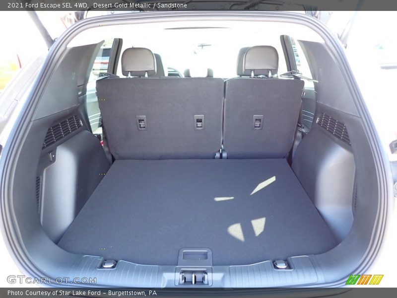 Desert Gold Metallic / Sandstone 2021 Ford Escape SEL 4WD