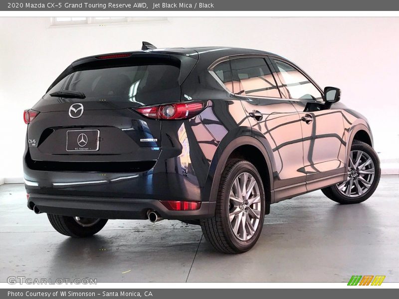 Jet Black Mica / Black 2020 Mazda CX-5 Grand Touring Reserve AWD