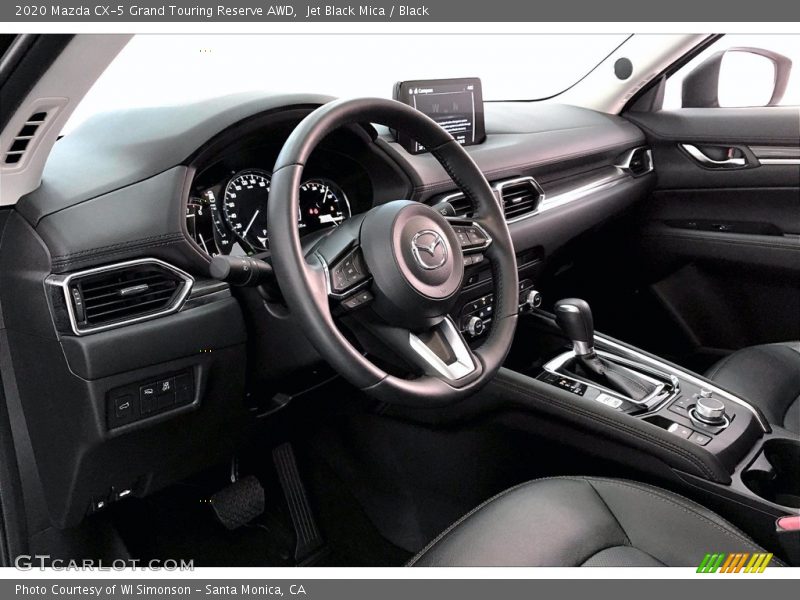 Jet Black Mica / Black 2020 Mazda CX-5 Grand Touring Reserve AWD