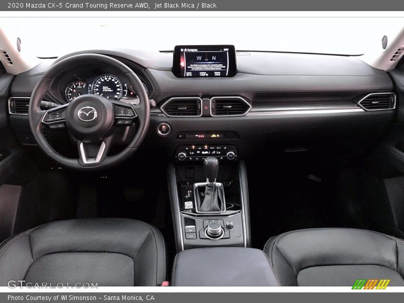 Jet Black Mica / Black 2020 Mazda CX-5 Grand Touring Reserve AWD