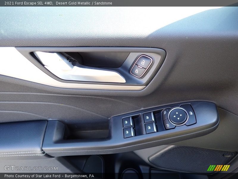 Desert Gold Metallic / Sandstone 2021 Ford Escape SEL 4WD
