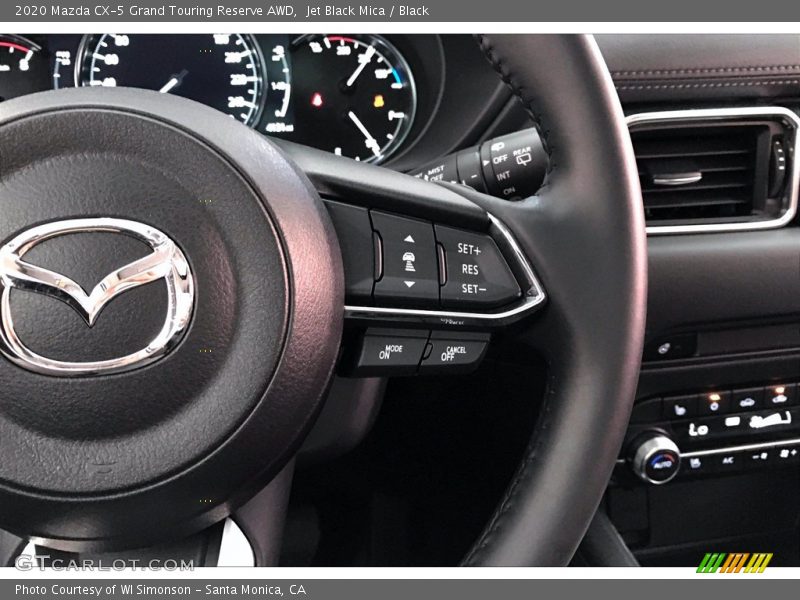 Jet Black Mica / Black 2020 Mazda CX-5 Grand Touring Reserve AWD