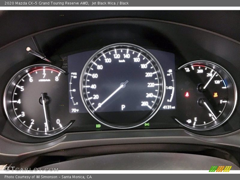 Jet Black Mica / Black 2020 Mazda CX-5 Grand Touring Reserve AWD