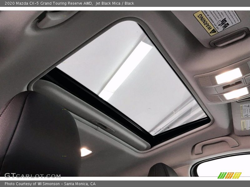 Jet Black Mica / Black 2020 Mazda CX-5 Grand Touring Reserve AWD