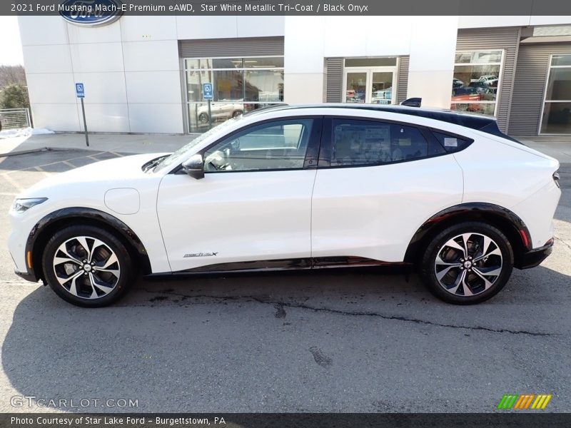  2021 Mustang Mach-E Premium eAWD Star White Metallic Tri-Coat