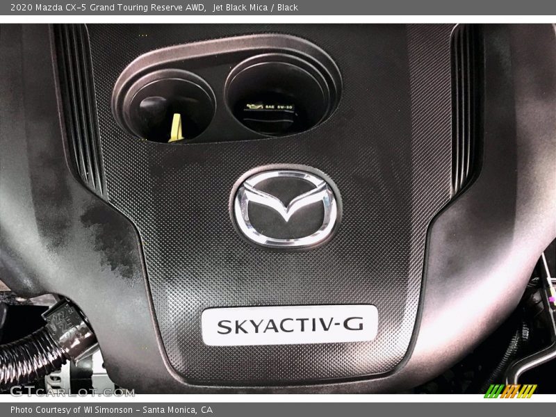 Jet Black Mica / Black 2020 Mazda CX-5 Grand Touring Reserve AWD