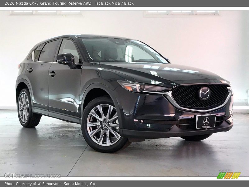 Jet Black Mica / Black 2020 Mazda CX-5 Grand Touring Reserve AWD