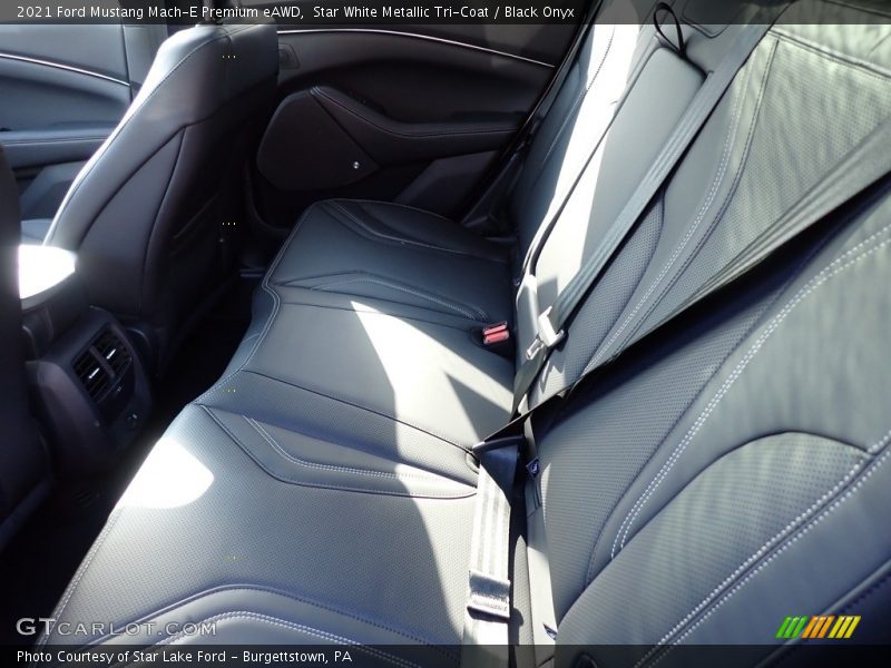 Rear Seat of 2021 Mustang Mach-E Premium eAWD