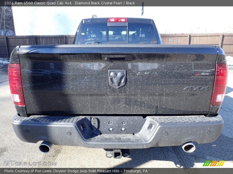 Diamond Black Crystal Pearl / Black 2021 Ram 1500 Classic Quad Cab 4x4