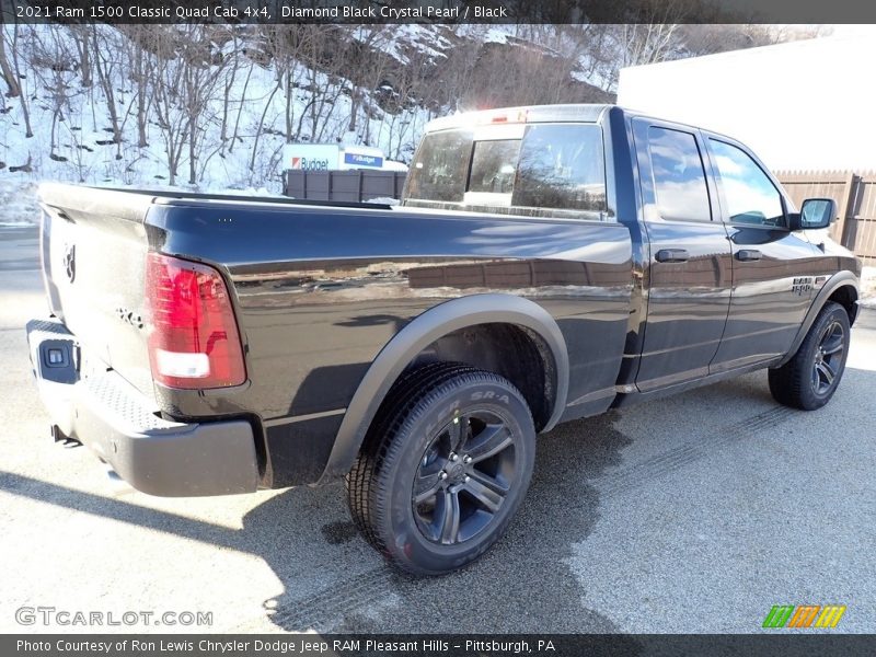 Diamond Black Crystal Pearl / Black 2021 Ram 1500 Classic Quad Cab 4x4