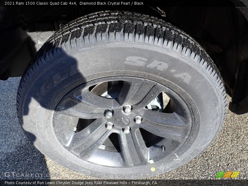 Diamond Black Crystal Pearl / Black 2021 Ram 1500 Classic Quad Cab 4x4