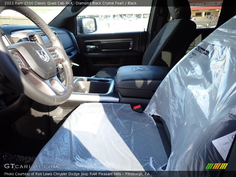 Diamond Black Crystal Pearl / Black 2021 Ram 1500 Classic Quad Cab 4x4