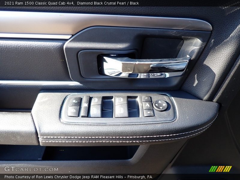 Diamond Black Crystal Pearl / Black 2021 Ram 1500 Classic Quad Cab 4x4