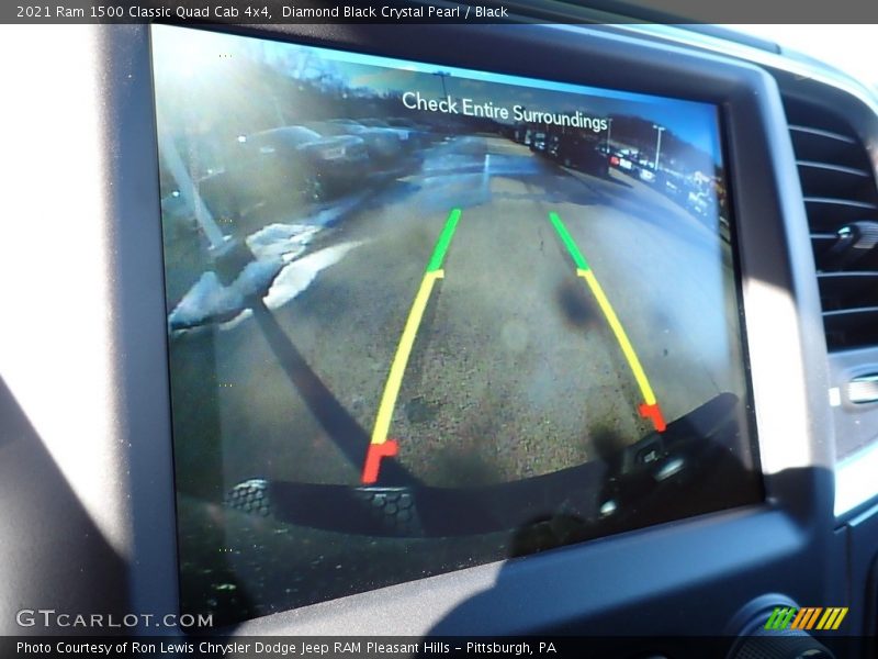 Diamond Black Crystal Pearl / Black 2021 Ram 1500 Classic Quad Cab 4x4
