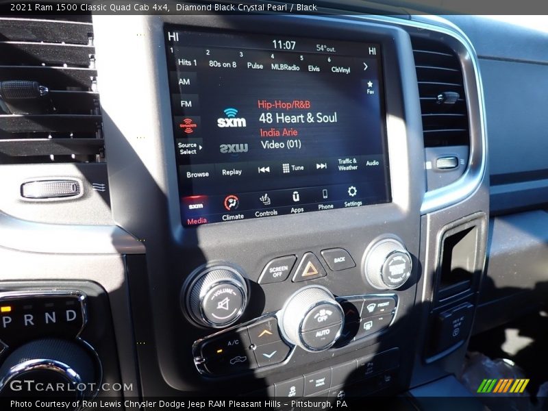 Diamond Black Crystal Pearl / Black 2021 Ram 1500 Classic Quad Cab 4x4