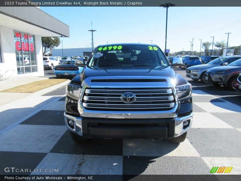 Midnight Black Metallic / Graphite 2020 Toyota Tundra Limited CrewMax 4x4