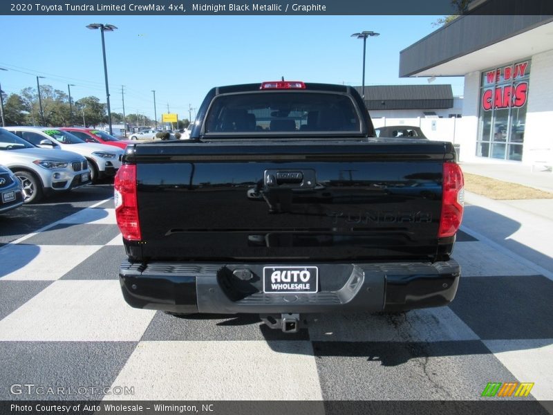 Midnight Black Metallic / Graphite 2020 Toyota Tundra Limited CrewMax 4x4