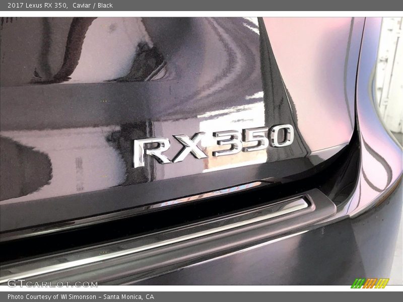  2017 RX 350 Logo