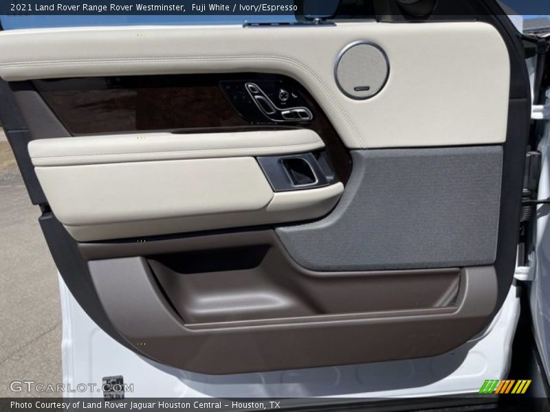 Fuji White / Ivory/Espresso 2021 Land Rover Range Rover Westminster