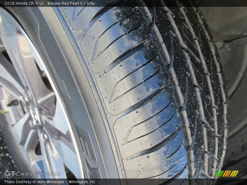Basque Red Pearl II / Gray 2018 Honda CR-V LX