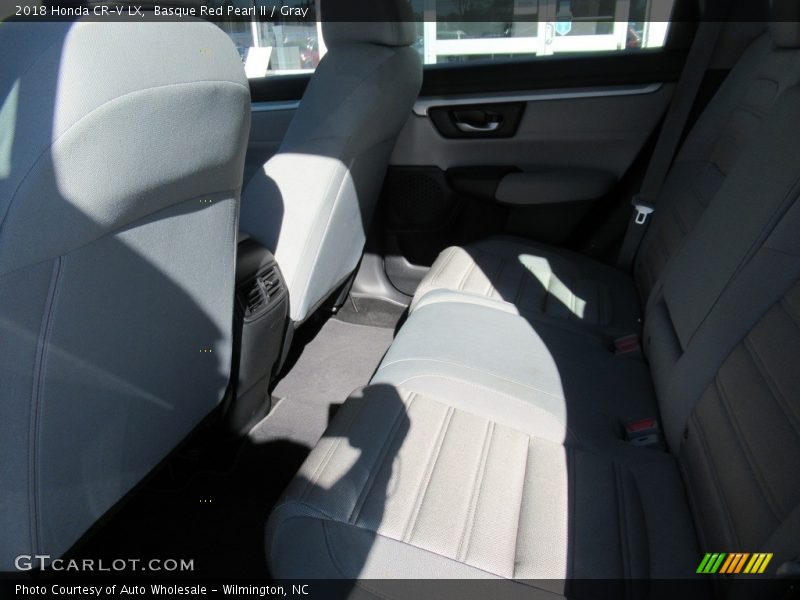 Basque Red Pearl II / Gray 2018 Honda CR-V LX