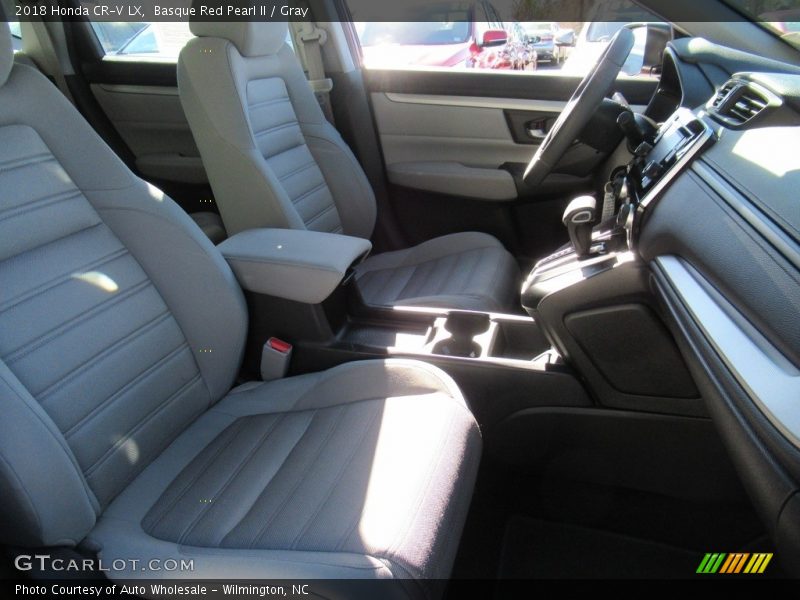 Basque Red Pearl II / Gray 2018 Honda CR-V LX