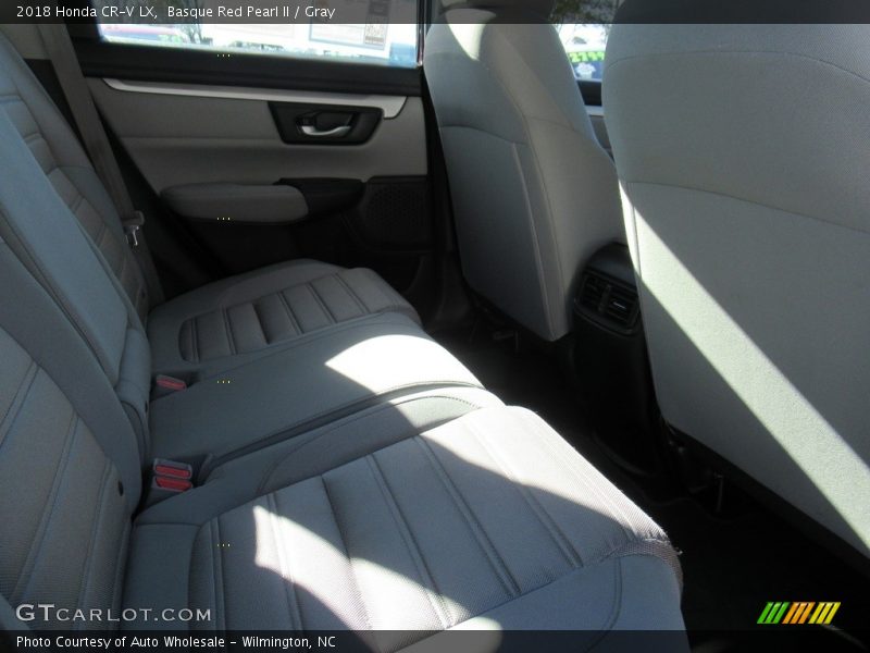 Basque Red Pearl II / Gray 2018 Honda CR-V LX