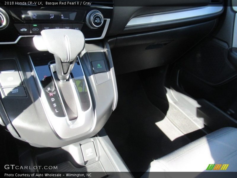 Basque Red Pearl II / Gray 2018 Honda CR-V LX