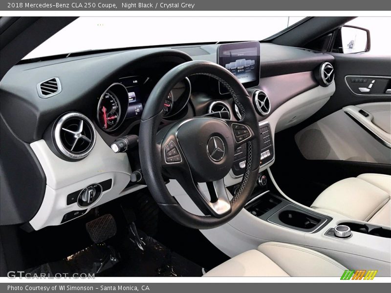 Dashboard of 2018 CLA 250 Coupe