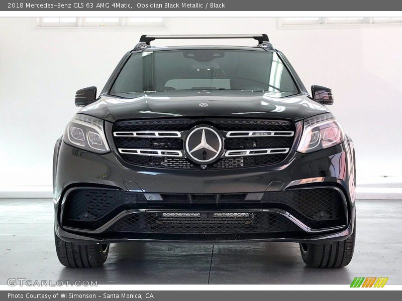 Obsidian Black Metallic / Black 2018 Mercedes-Benz GLS 63 AMG 4Matic