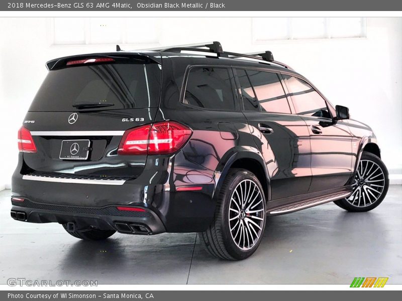 Obsidian Black Metallic / Black 2018 Mercedes-Benz GLS 63 AMG 4Matic