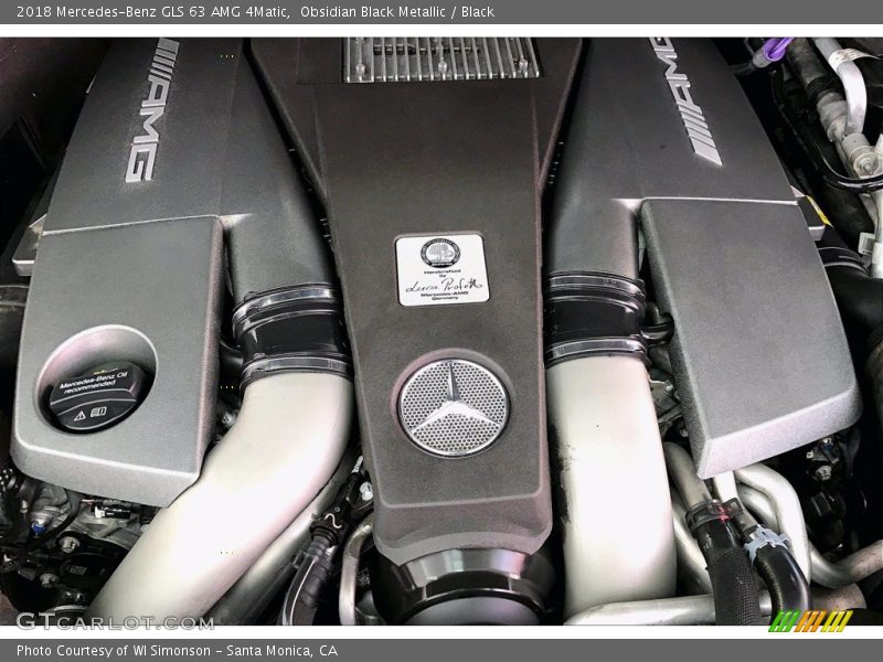 Obsidian Black Metallic / Black 2018 Mercedes-Benz GLS 63 AMG 4Matic
