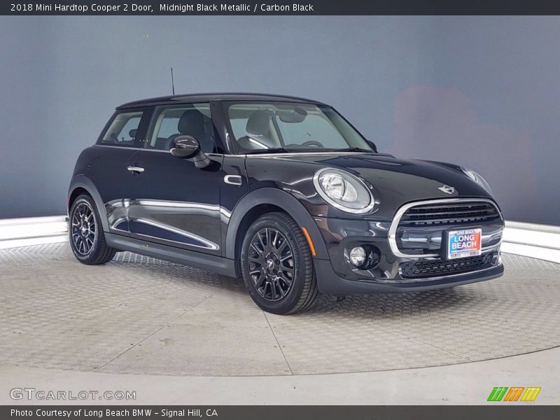 Midnight Black Metallic / Carbon Black 2018 Mini Hardtop Cooper 2 Door