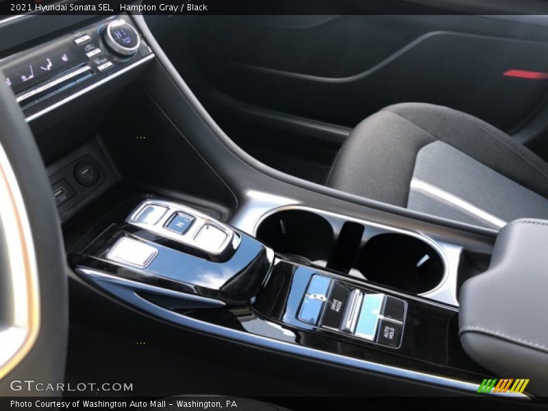 Hampton Gray / Black 2021 Hyundai Sonata SEL
