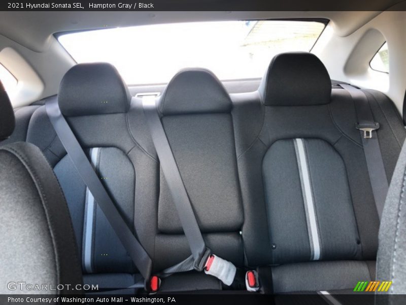 Hampton Gray / Black 2021 Hyundai Sonata SEL