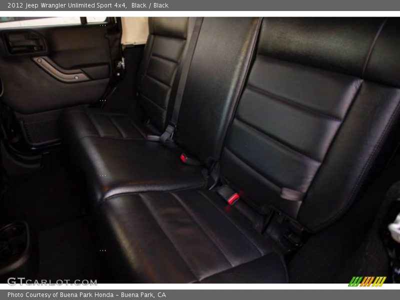 Black / Black 2012 Jeep Wrangler Unlimited Sport 4x4