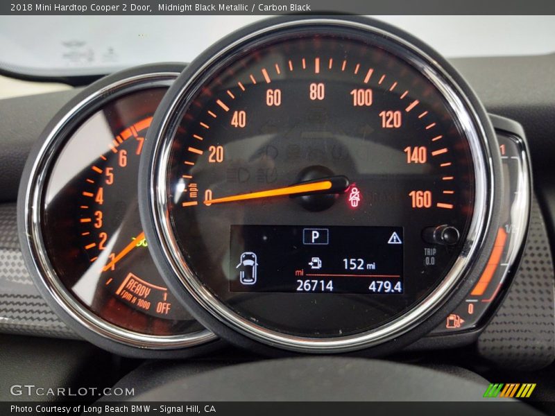 Midnight Black Metallic / Carbon Black 2018 Mini Hardtop Cooper 2 Door