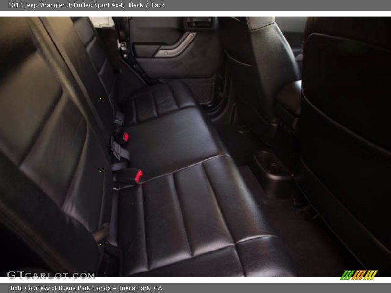 Black / Black 2012 Jeep Wrangler Unlimited Sport 4x4