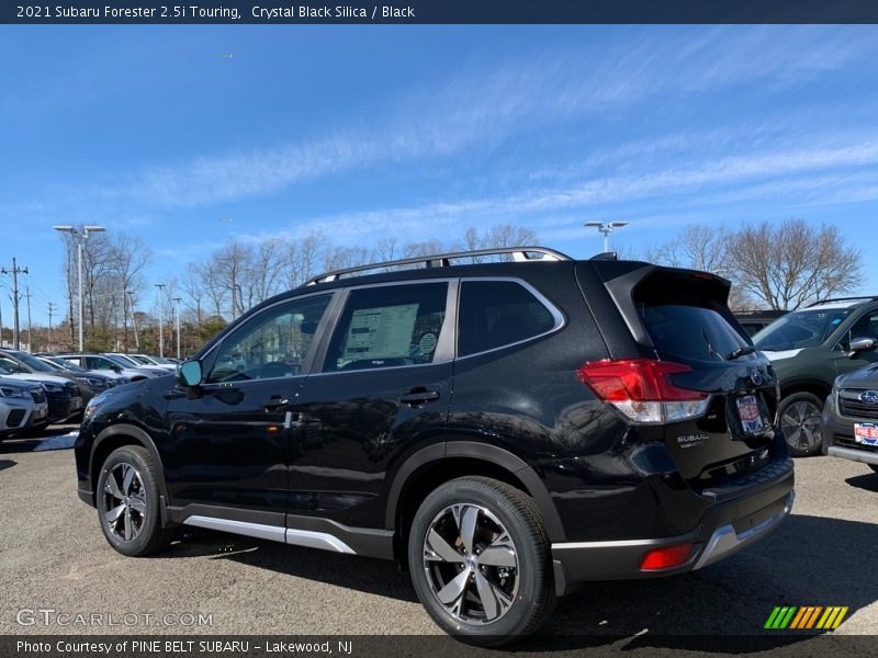 Crystal Black Silica / Black 2021 Subaru Forester 2.5i Touring